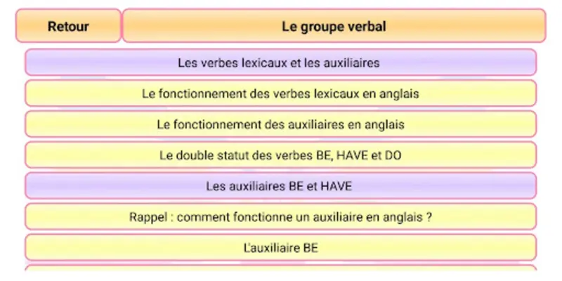 Anglais Collège android App screenshot 5